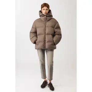High-neck puffer jacket for women LangerChen image-1
