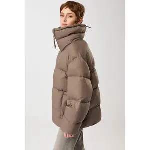 High-neck puffer jacket for women LangerChen image-2