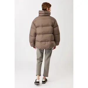 High-neck puffer jacket for women LangerChen image-3