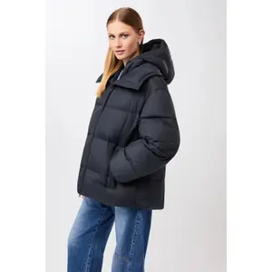 High-neck puffer jacket for women LangerChen image-3