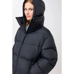 High-neck puffer jacket for women LangerChen image-4