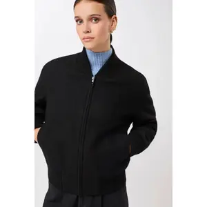 90s Style Bomber Jacket for Women LangerChen image-1