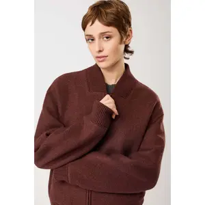 90s Style Bomber Jacket for Women LangerChen image-4