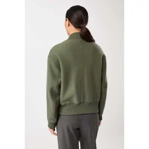 90s Style Bomber Jacket for Women LangerChen image-1