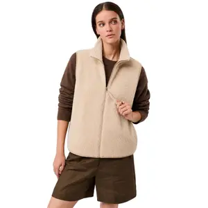 Women's Polar Fleece High Neck Gilet LangerChen