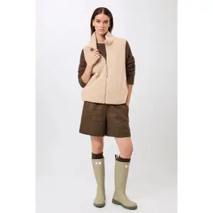 Women's Polar Fleece High Neck Gilet LangerChen image-2