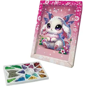 Paillettás dísztábla Lansay Sequins Lapin image-1