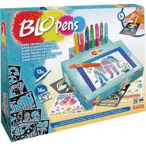 Coloriage super center activites Lansay Blopens image-0