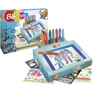 Coloriage super center activites Lansay Blopens image-1