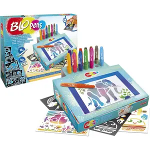 Coloriage super center activites Lansay Blopens image-2