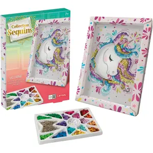 Unicorn building set Lansay