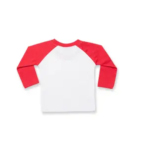 Långärmad baseball T-shirt baby Larkwood image-1