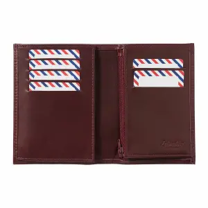 Carteira de couro liso para crianças Larmorie Victor image-1