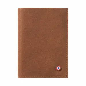 Carteira de couro vintage enfant Larmorie Victor image-0