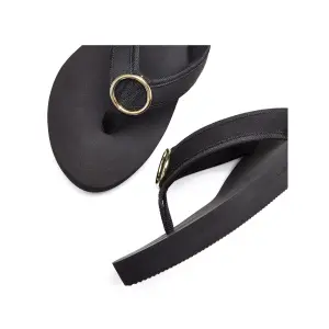 Tongs compensées anneau femme Lascana Italy image-4