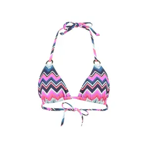 Women's swimsuit top Lascana Zigzag image-0