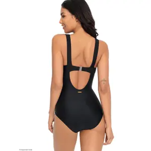Women's 1-piece swimsuit Lascana Raffon image-1