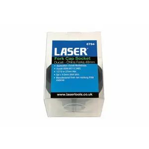 Douille à créneau écrou réglage de Gabel Laser Tools Öhlins image-2