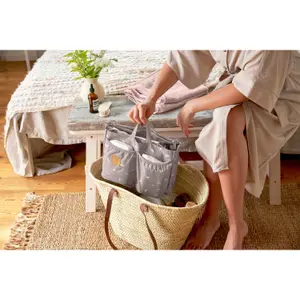 Multi-talent baby organizer pouch Lässig Blocks image-2