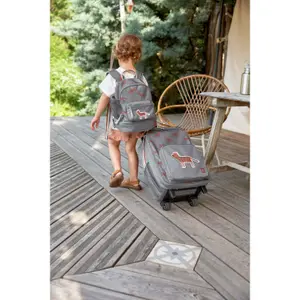 Childrens suitcase with wheels Lässig Safari Tigre image-3