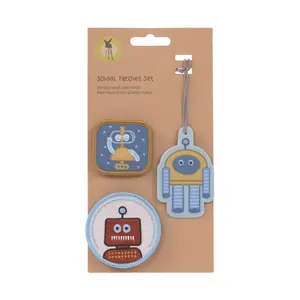 Children's fastener and badges Lässig Robot image-0