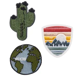 Woven textile stickers for children Lässig Monde image-4