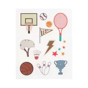 Woven textile stickers for children Lässig Sport image-1