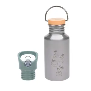 Stainless steel bottle for children Lässig Yummy image-0
