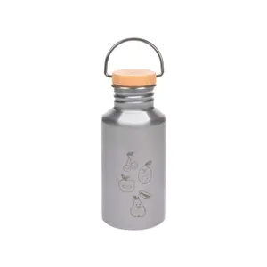 Stainless steel bottle for children Lässig Yummy image-1