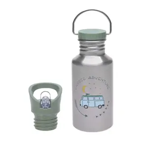 Stainless steel bottle for children Lässig Adventure Bus image-0