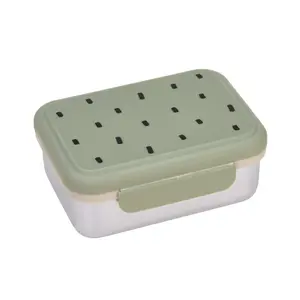 Snackboks til børn i rustfrit stål Lässig Happy Prints