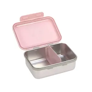 Stainless steel snack box for children Lässig Safari Giraffe image-1