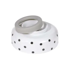 Children's non-slip silicone porcelain crockery set Lässig Little Chums Chat image-3