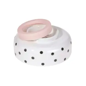 Children's non-slip silicone porcelain crockery set Lässig Little Chums Souris image-3