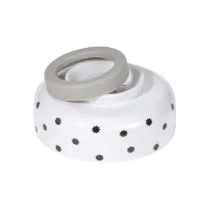 Porcelain and silicone bowl non-slip child Lässig Little Chums Chat image-2