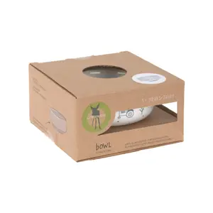 Porcelain and silicone bowl non-slip child Lässig Garden Explorer image-3