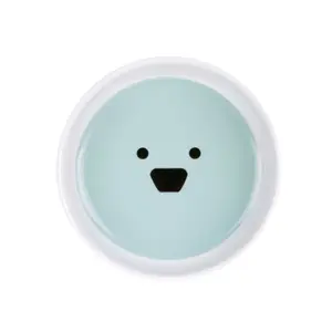 Porcelain and silicone bowl non-slip child Lässig Little Chums Chien image-1