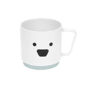 Non-slip porcelain cup for children Lässig Little Chums Chien image-0