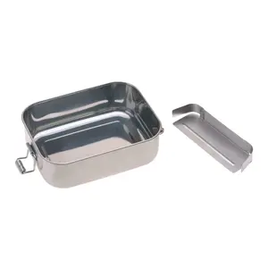 Stainless steel snack box for children Lässig Yummy image-2
