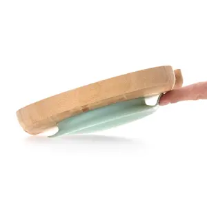 Baby bamboo plate Lässig Little Chums Chien image-2