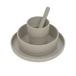 Baby crockery set Lässig PP/Cellulose image-1