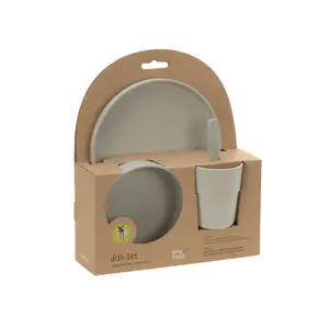 Baby crockery set Lässig PP/Cellulose image-3