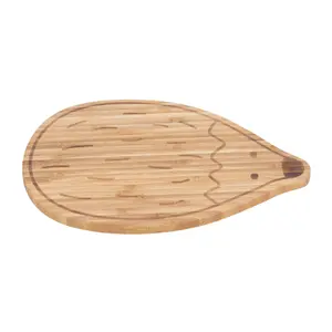 Breakfast board bamboo wood child Lässig Garden Explorer Hérisson image-0