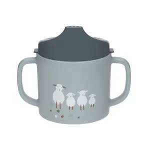 Baby training cup Lässig Tiny Farmer Mouton image-0