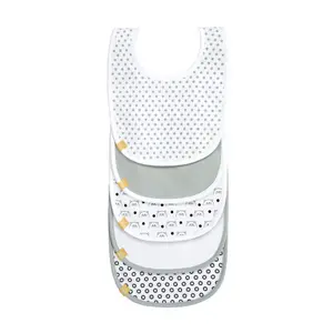 Baby bibs Lässig Little Chums Chat (x5) image-0