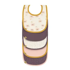 Baby bibs Lässig Little Water Cygne (x5) image-0