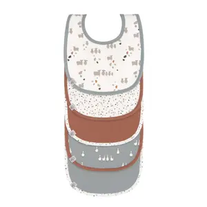 Baby bibs Lässig Tiny Farmer Mouton (x5) image-0