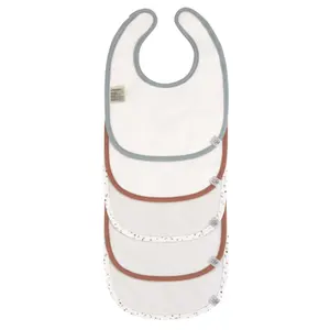 Baby bibs Lässig Tiny Farmer Mouton (x5) image-1