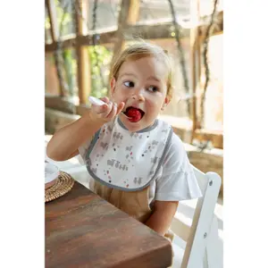 Baby bibs Lässig Tiny Farmer Mouton (x5) image-2