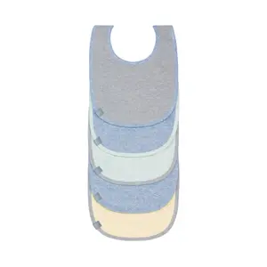 Terry towelling baby bibs Lässig (x5) image-0